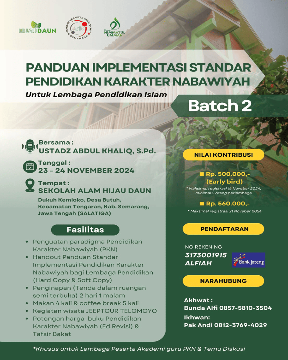Panduan Implementasi Batch 2
