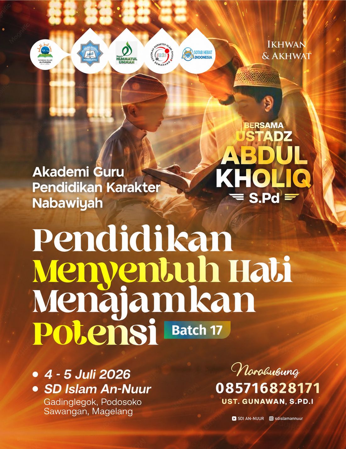 SEMINAR NASIONAL PENDIDIKAN KARAKTER NABAWIYAH & TAFSIR BAKAT